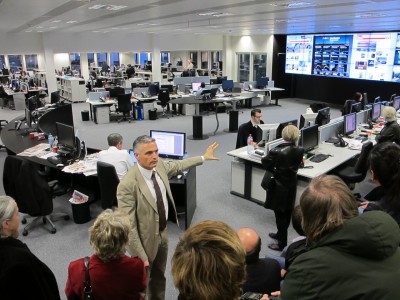 blick newsroom zentrum